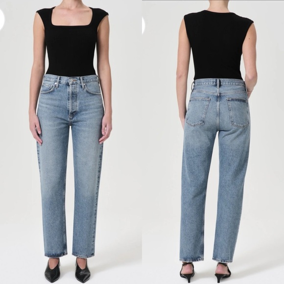 Agolde Denim - AGOLDE 90'S PINCH WAIST HIGH RISE STRAIGHT SIZE 30